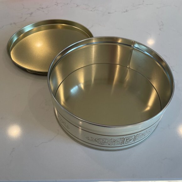 Currier & Ives Large Cookie Tin Vintage 1990's New - Picture 4 of 7